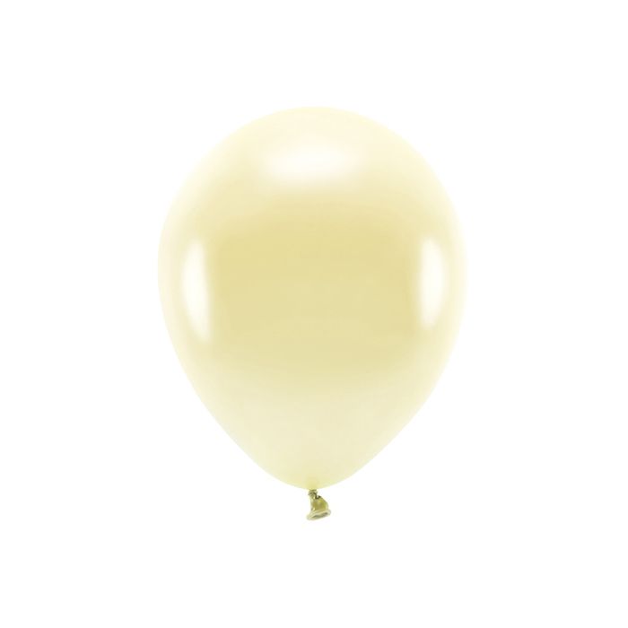 Metallic creme Ballons 10x - 30 cm