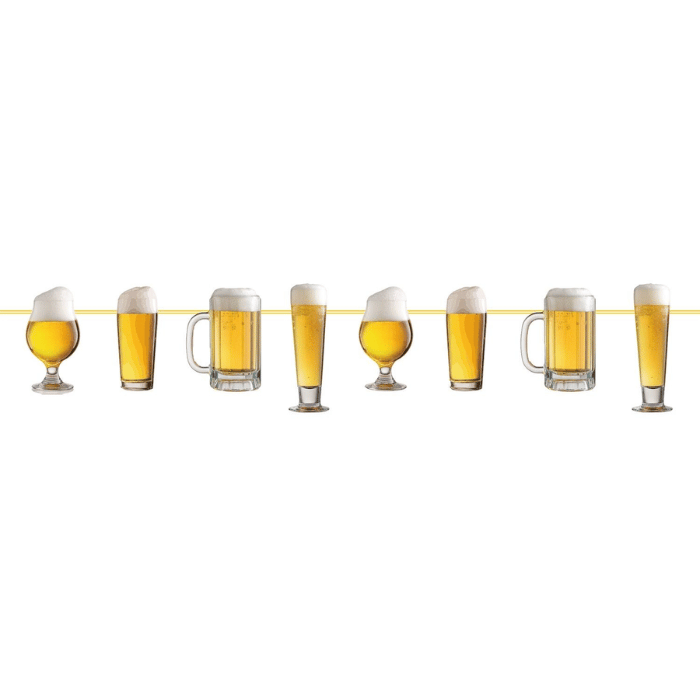 Bierglas-Girlande - 6 Meter
