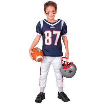 American Football-Spieler Kostüm für Kinder