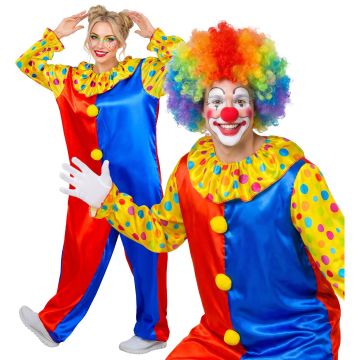 Clownskostüm mit Pünktchen