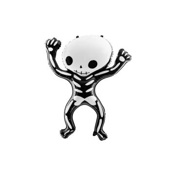 Skelettballon aus Folie - 84x100 cm