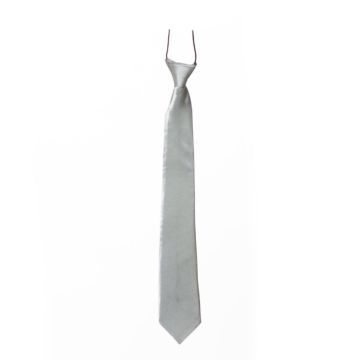 Krawatte 50 cm Silber