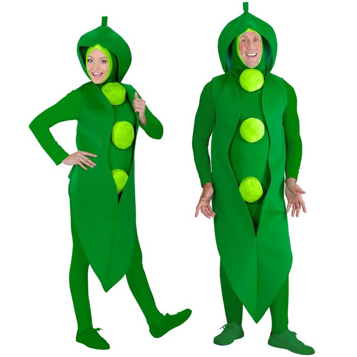 Lustiges Erbsenkostüm für Erwachsene