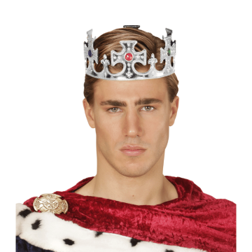 Silberne Königskrone