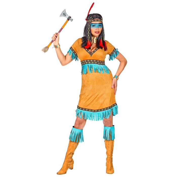 Einfaches Indianerkleid für Damen