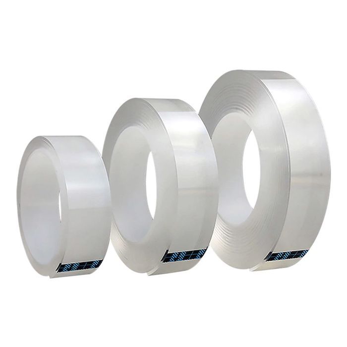 Doppelseitiges Nano Tape Transparent - 5 Meter