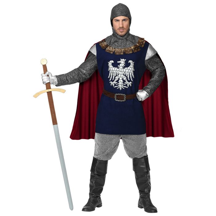 Adlerritter Kostüm in Marineblau mit Umhang