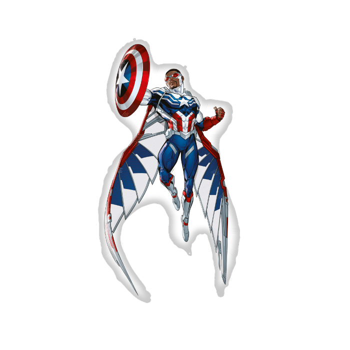 Captain America Folienballon 93x62 cm