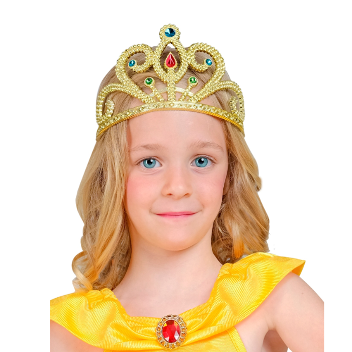 Goldene Tiara für Kinder