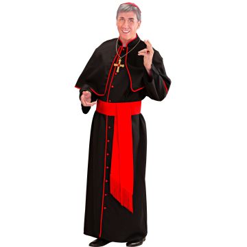 Kardinal Kostüm mit Schal