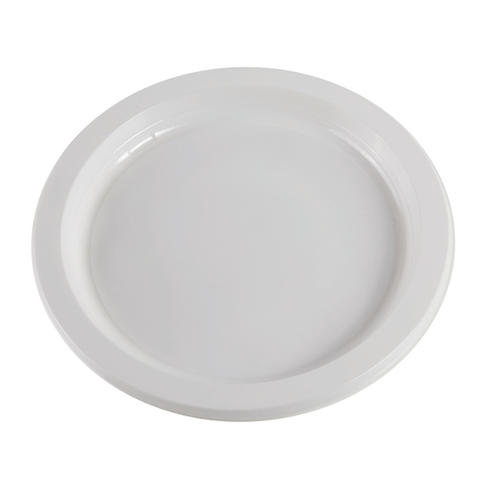 Ø22 cm Teller 25x plastik wiederverwendbar