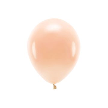 Pastell Pfirsich Ballons 10x - 30 cm 