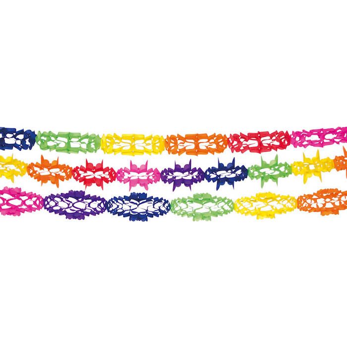 Buntes Girlanden-Set 3x - 4 m