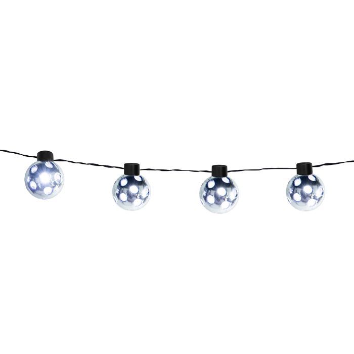 LED-Diskokugel-Lichterkette 140 cm