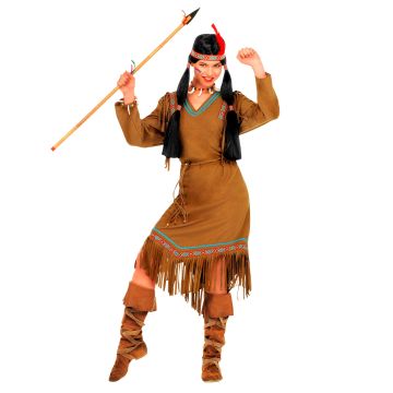Lange Indianerkleidung für Damen