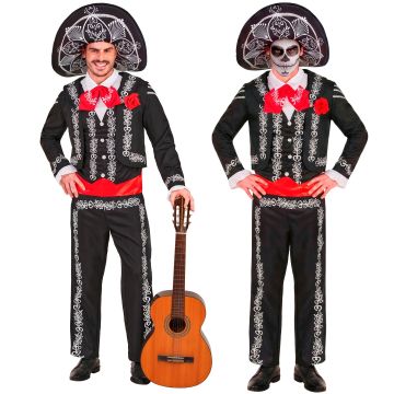 Mariachi Kostüm für Herren - 4 Teile