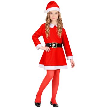 Flanell Weihnachtsmädchen Kostüm für Mädchen