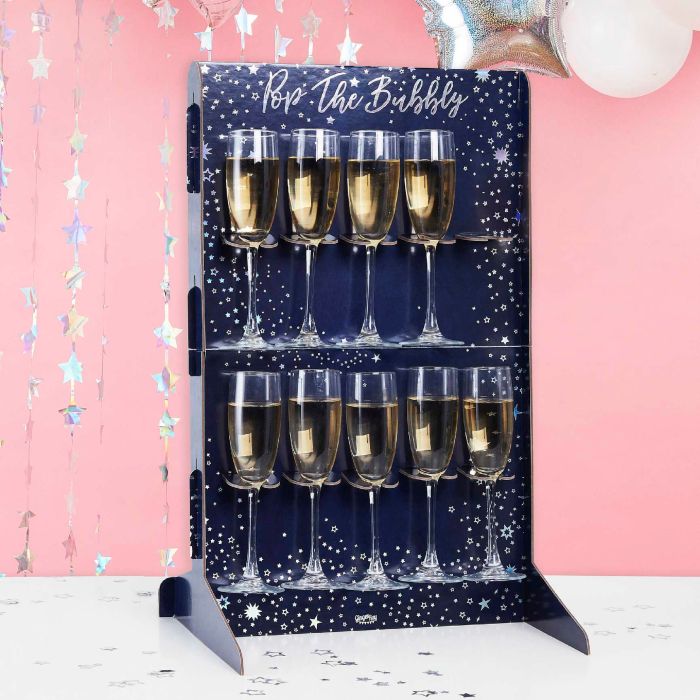 Champagnerglashalter für 10 Gläser - 60 cm