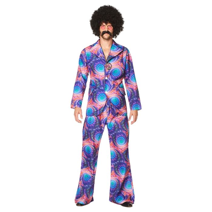 Psychedelisches Hippie-Kostüm