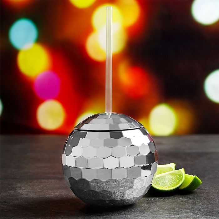 Diskokugel Cocktailglas Silber - 568 ml
