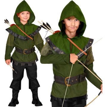 Robin Hood Kostüm für Jungen - 2 Teile