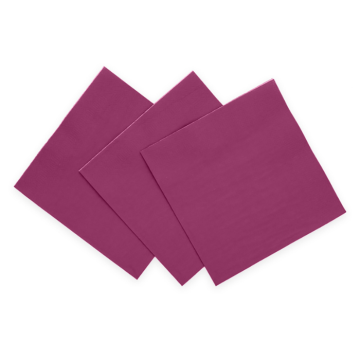 Lila Servietten 20x - 33x33cm