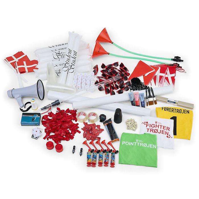 Rotes Studentenwagen Grundpaket Deluxe