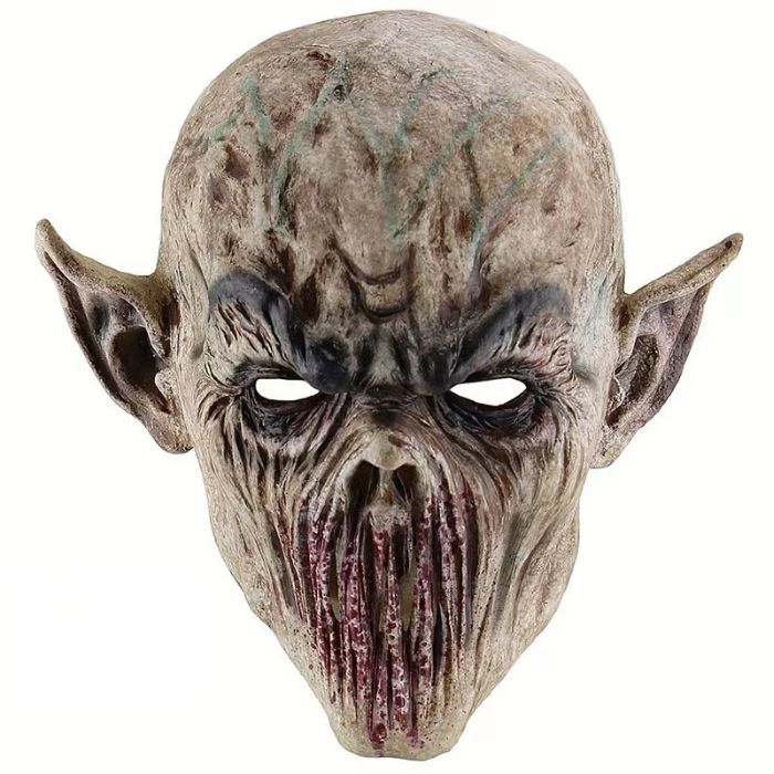 Gruselige Halloween Goblinmaske
