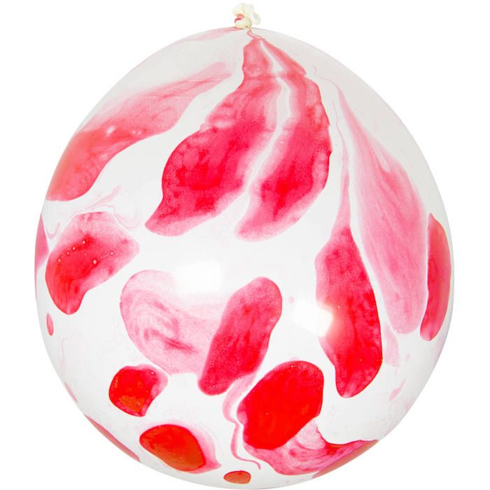 Ballonen mit Blutflecken 6x - 30 cm