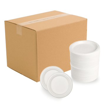 22,5 cm Teller 400x biologisch abbaubar