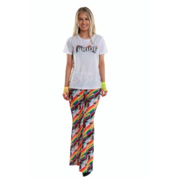 Weißes Pride-T-Shirt für Frauen