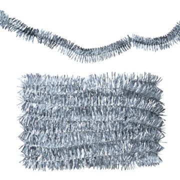 Lamettagirlande Silber 5m Det Gamle Apotek