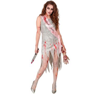 Zombie Schönheitskönigin Kostüm