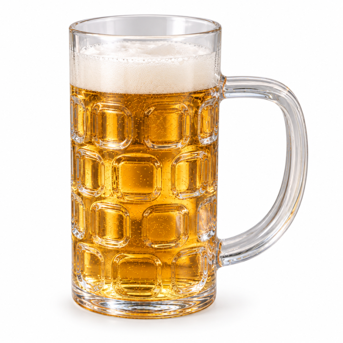 Oktoberfest Bierkrug hartes Plastik 400 ml