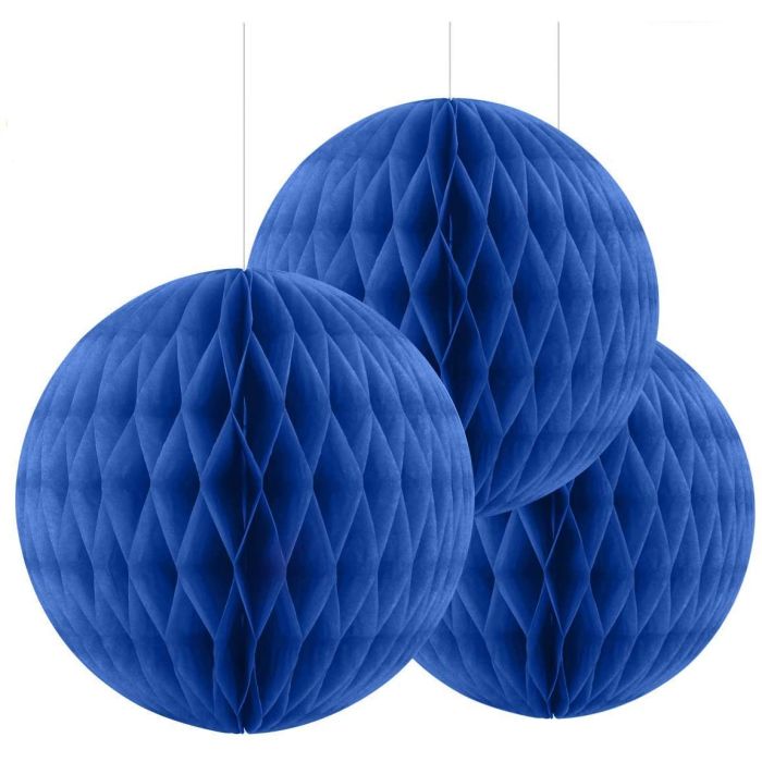 Blaue Honeycomb 30 cm