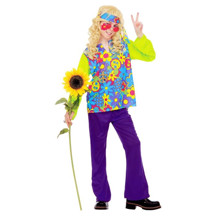 Hippie-Set mit Kopfband und Halskette für Jungen