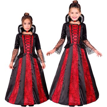 Vampirkleid mit Halsband für Mädchen