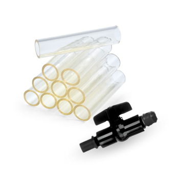 Mundstücke 10x + 1x Kugelhahn für Bierbong