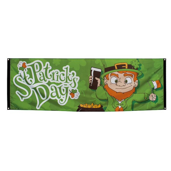 St. Patricks Day Banner - 74x220 cm