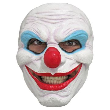 Gruselige lächelnde Clownmaske - Einheitsgröße