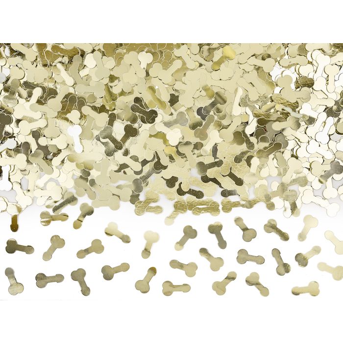 Gold Penis Konfetti - 30 g
