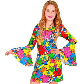 Buntes Hippiekleid für Mädchen
