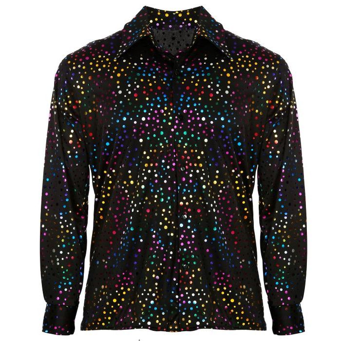 70er Disco Hemd Herren
