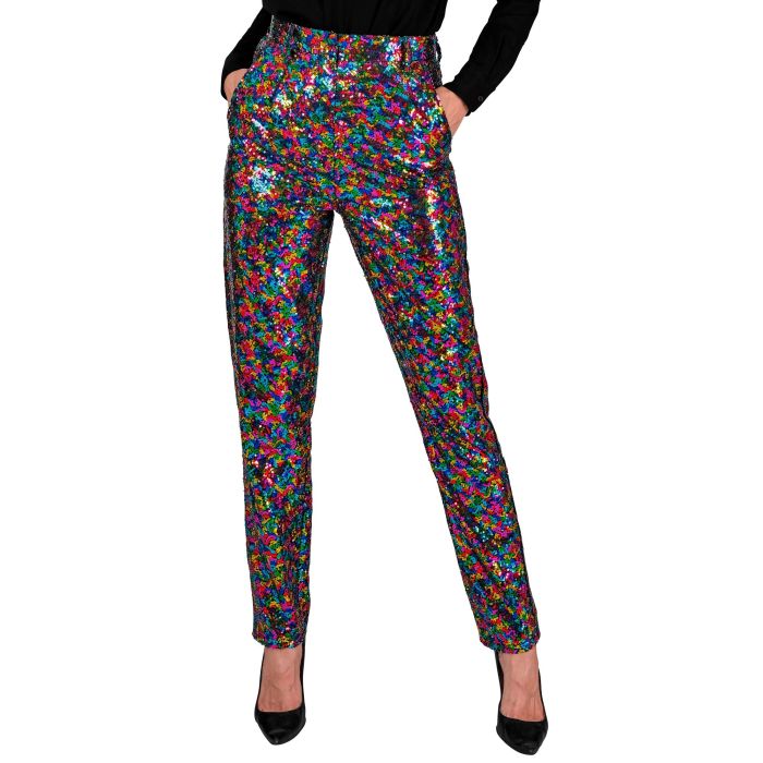 Paillettenhosen für Damen in Multicolor