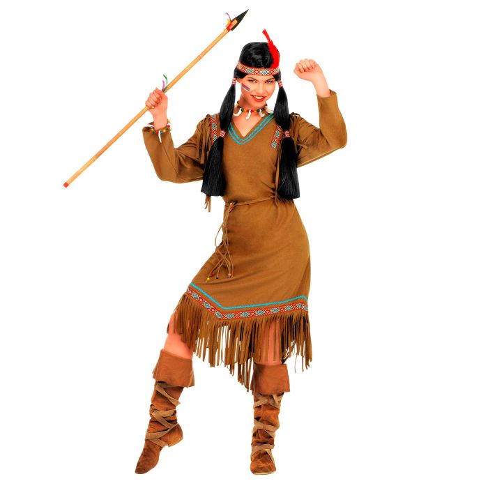 Lange Indianerkleidung für Damen