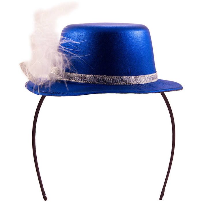 Blauer metallischer Mini-Zylinder