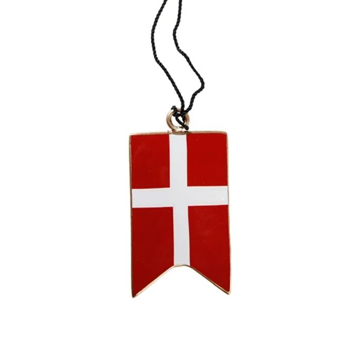 Dannebrog Flagge zum Aufhängen Weihnachtsbaum Det Gamle Apotek