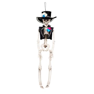 Hängendes Día de los Muertos-Skelettmann - 40 cm