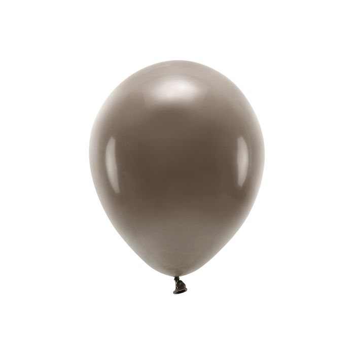Pastel braune Ballons 10x - 30 cm