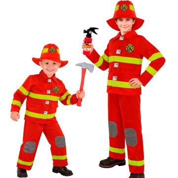 Feuerwehrmann Kostüm für Jungen